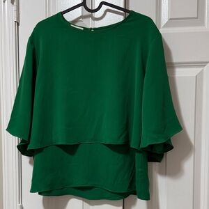 Elegant Green Women's Top
